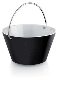 EVA SOLO BOWL Saplı Kase Siyah 4L - 2
