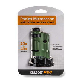 Carson LED LID Pocket Işıklı Mikroskop 20x 40x - 2