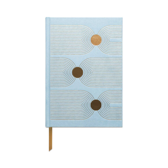 Designwork Ink Suede Cloth Journal with Pocket Not Defteri - 1