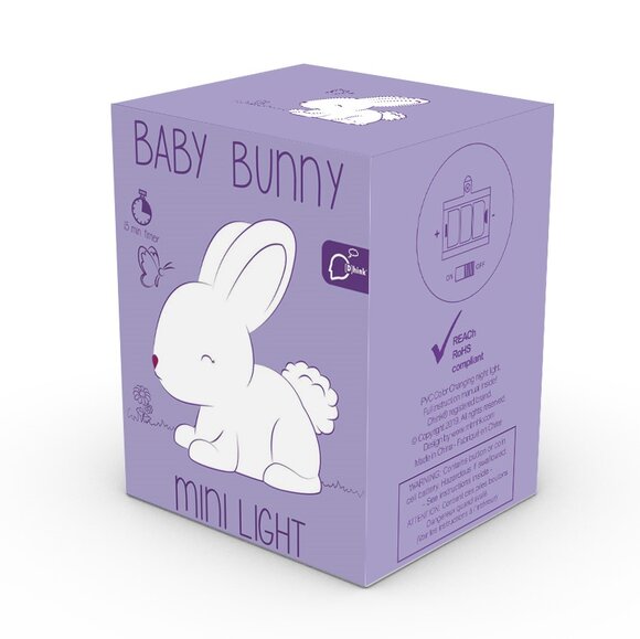 DHINK Baby Tavşan Gece Lambası - 5