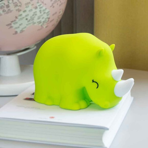 Dhink Silikon Gece Lambası Rhino Scott Yeşil - 4