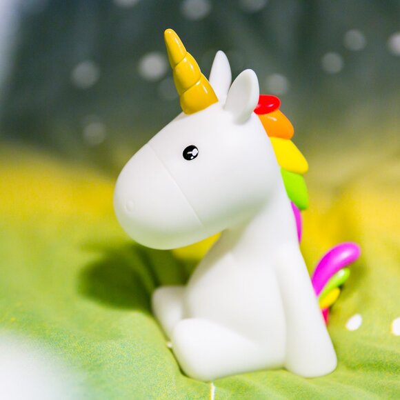 DHINK Yeni Sparkle Unicorn Gece Lambası - 1