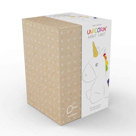 DHINK Yeni Sparkle Unicorn Gece Lambası - 5