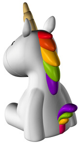 DHINK Yeni Sparkle Unicorn Gece Lambası - 3