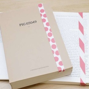 Kikkerland RUBBER BAND Lastik Bant Kitap Ayracı Pembe - 2