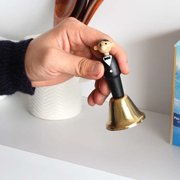 Kikkerland WAITER DINNER BELL Garson Yemek Zili - 6