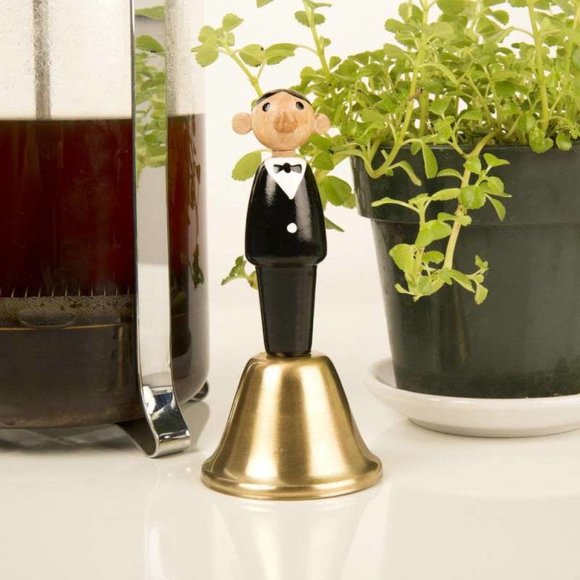 Kikkerland WAITER DINNER BELL Garson Yemek Zili - 1