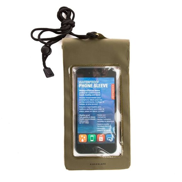 Kikkerland WATERPROOF PHONE SLEEVE Su Geçirmez Telefon Kılıfı - 1