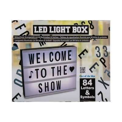 LED LIGHT BOX Işıklı Mesaj Panosu 84 Harf ve Sembol - 2