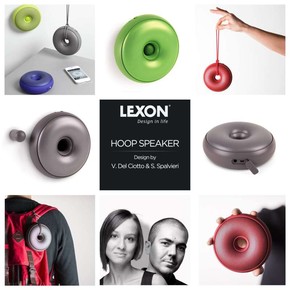 Lexon HOOP Bluetooth Hoparlör Siyah LA95N6 - 4