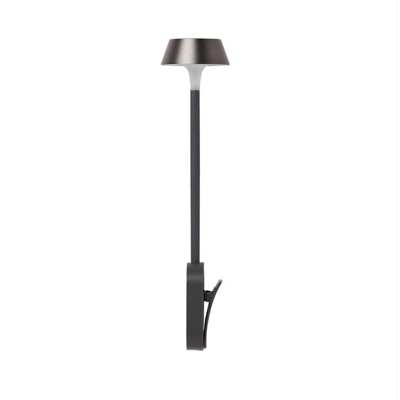 Lexon Mimi Esnek Okuma Lambası Metalik Gri LH99X - 5