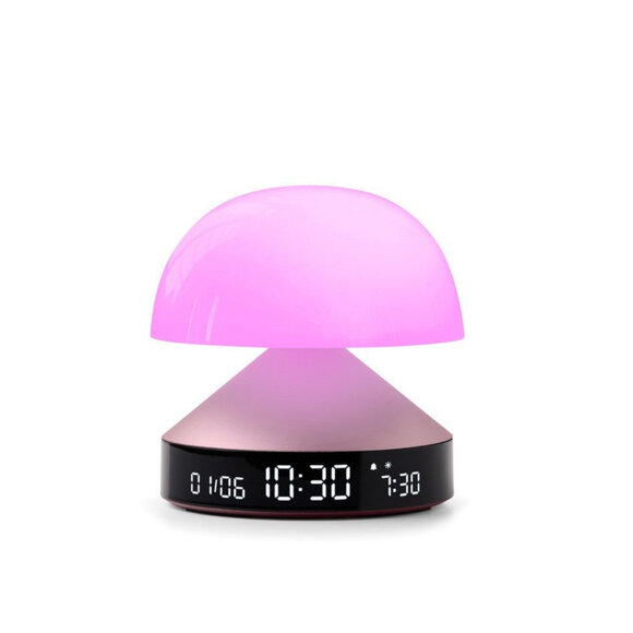 Lexon Mina Sunrise Alarm Saatli Gün Işığı Simülatörü ve Aydınlatma Pembe LR153MLP - 9