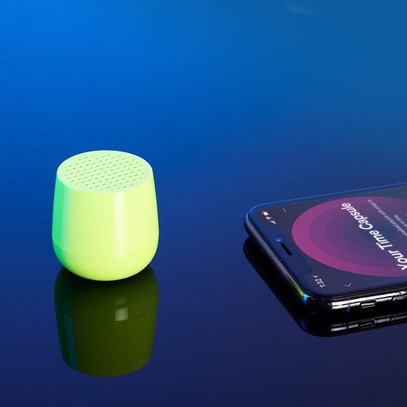Lexon Mino LA113YF Bluetooth TWS Hoparlör Fosforlu Sarı - 1