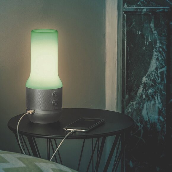 Lexon Terrace + Lamba BT Hoparlör Powerbank Metalik Gri LA134X - 5