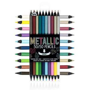 METALLIC PENCILS 50/50 Metalik Kuru Boya Kalemleri - 2
