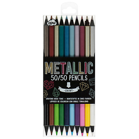 METALLIC PENCILS 50/50 Metalik Kuru Boya Kalemleri - 1