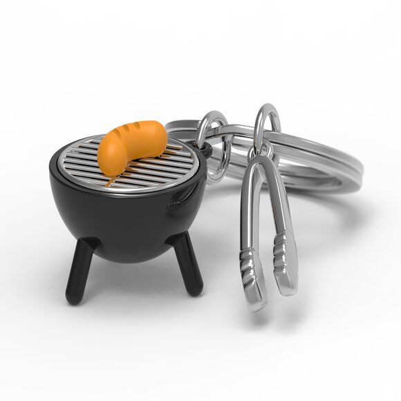 Metalmorphose Barbekü Sosis Anahtarlık - 1
