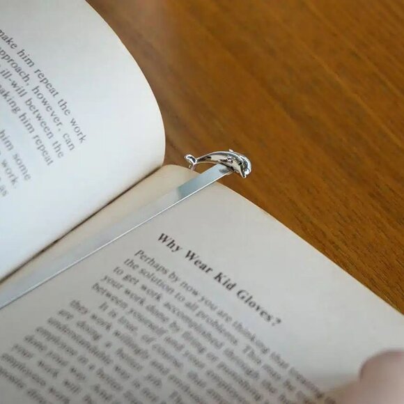 Metalmorphose Dolphin Yunus Kitap Ayracı - 5