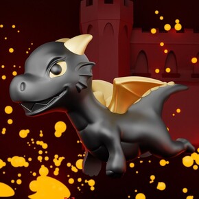 Metalmorphose Dragon Anahtarlık - 6