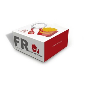 Metalmorphose French Fries ve Ketçup Anahtarlık - 7