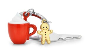 Metalmorphose Köpüklü Fincan ve Gingerbread Anahtarlık - 4