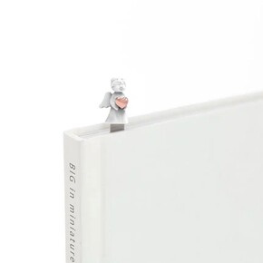 Metalmorphose Melek ve Rose Gold Kalp Kitap Ayracı - 3