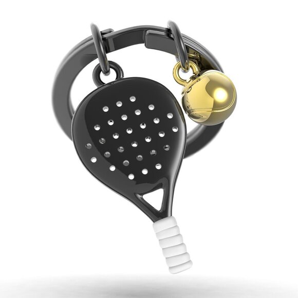 Metalmorphose Padel Tenis Anahtarlık Siyah - 1