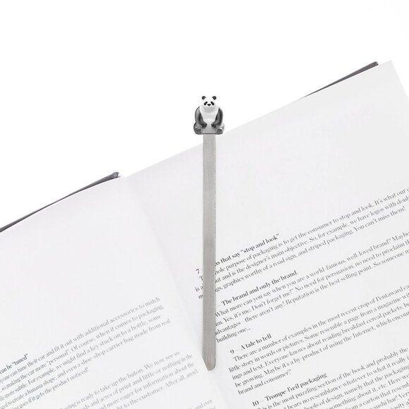 Metalmorphose Panda Kitap Ayracı - 6