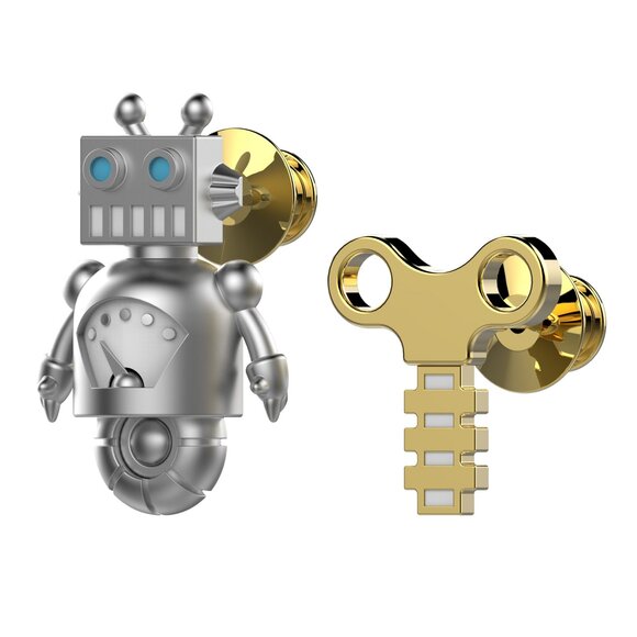 Metalmorphose Robot Broş Seti - 3