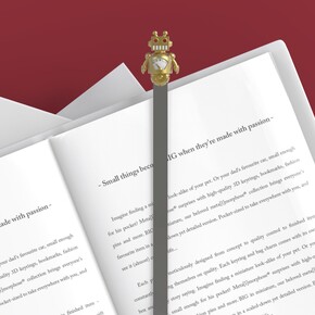 Metalmorphose Robot Kitap Ayracı Gold - 2