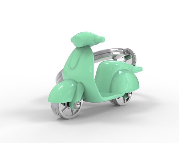 Metalmorphose Scooter Anahtarlık Yeşil - 1