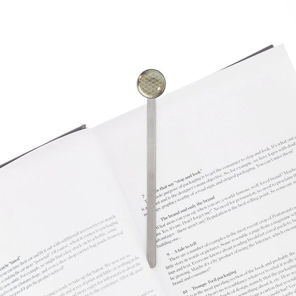 Metalmorphose Yaşam Çiçeği Kitap Ayracı - 6