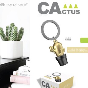 Metalmorphose CActus Kaktüs Anahtarlık Dore Siyah - 2