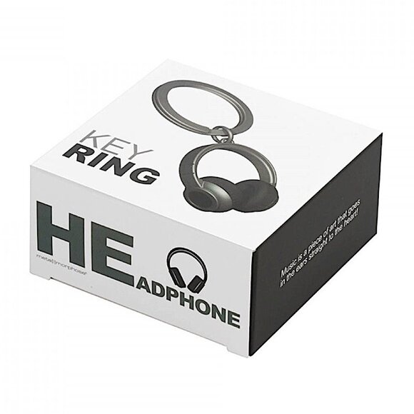 Metalmorphose Headphone Kulaklık Anahtarlık Siyah - 4