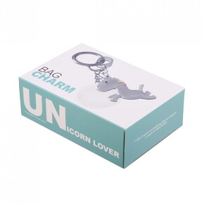 Metalmorphose UNicorn Lover Charm Pomponlu Anahtarlık - 5