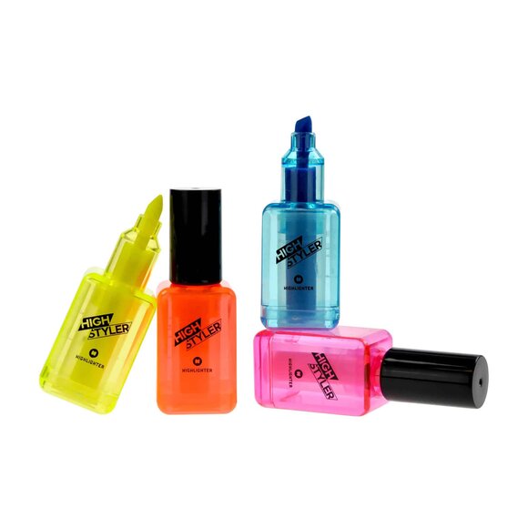 Mustard Neon Fosforlu Kalemler - 1