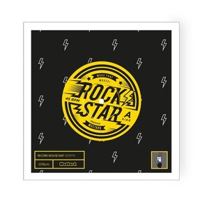 Mustard Rock N Roll Mousepad - 3