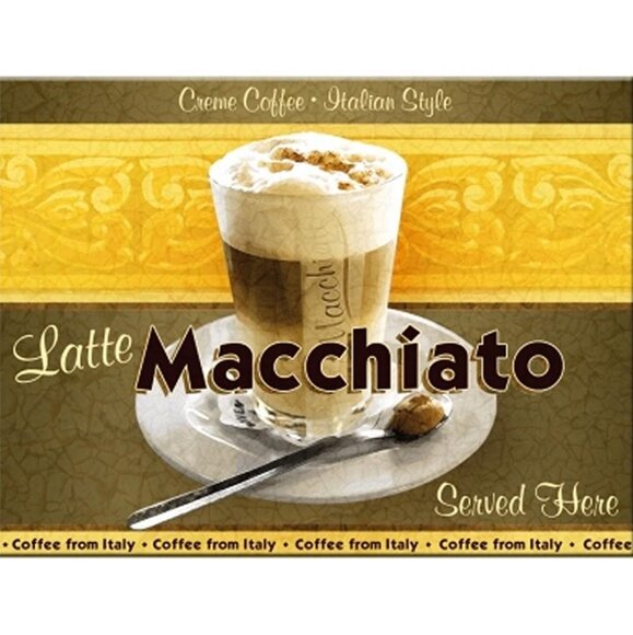 Nostalgic Art Latte Macchiato Magnet 14038 - 1