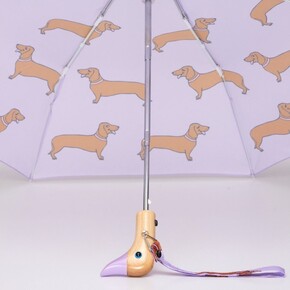 Original Duckhead Duck Kompakt Şemsiye Dachshund Purple - 4