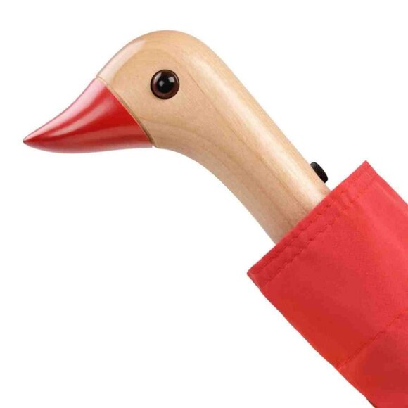Original Duckhead Duck Kompakt Şemsiye Kırmızı - 3