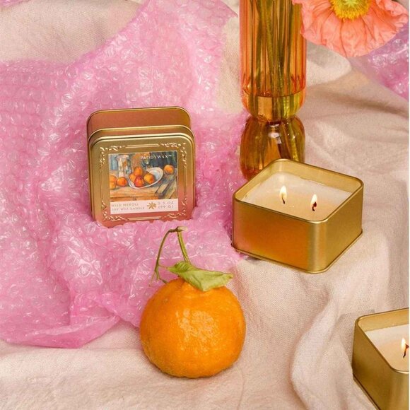 Paddywax Empresyonistler Metal Teneke Mum Wild Neroli - 3