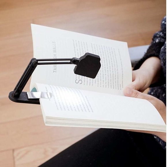 Kikkerland SLIM FOLDING BOOK LAMP Katlanan İnce Kitap Okuma Lambası - 1
