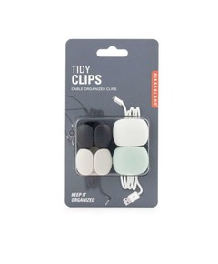 Kikkerland TIDY CLIPS Kablo Toparlayıcı Klips Seti - Kikkerland