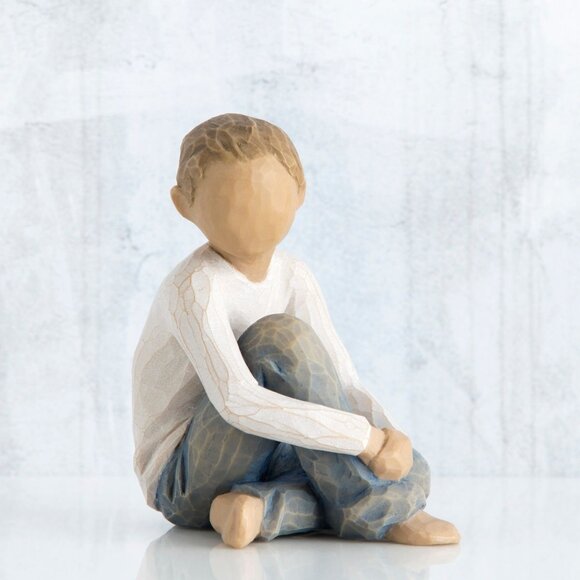 Willow Tree Caring Child - Şefkatli Çocuk Biblo - 1